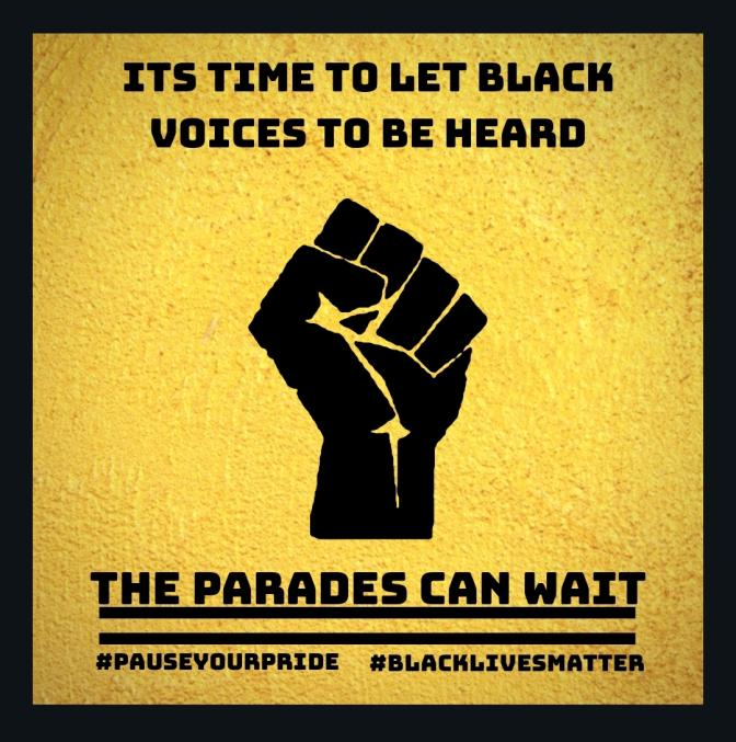 JewannaB's tweet photo. we cant let them outshine us yall #blacklivesmattermore #JusticeBeforePride #blacklivesmatter https://t.co/eX7MOPik58