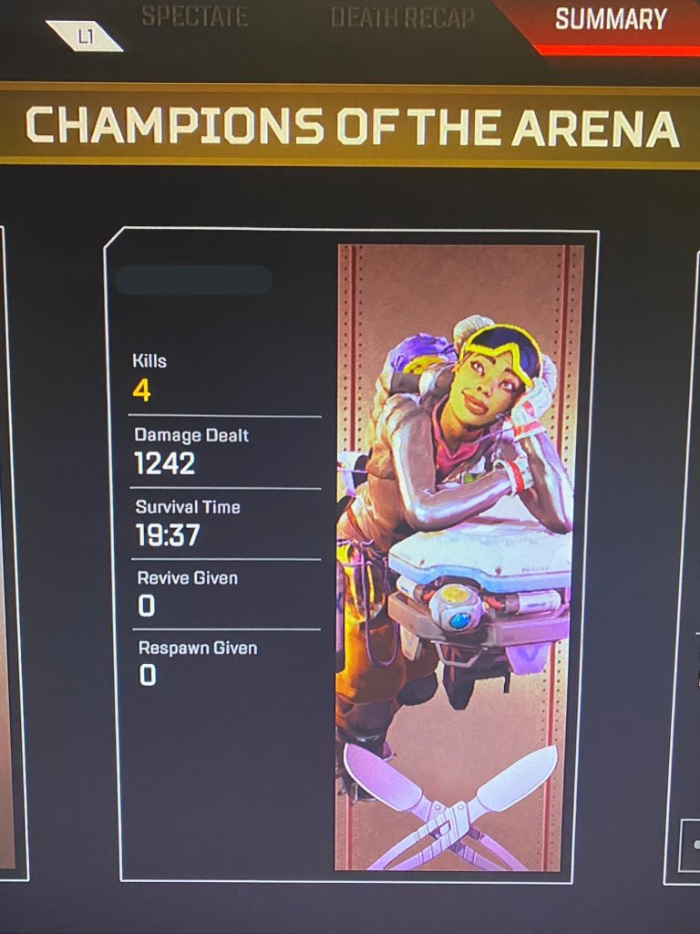 emxwhitehead's tweet photo. a ranked win on apex legends! https://t.co/5wdROS6gaY