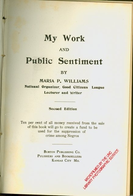 “Kansas City is claiming the honor of having the 1st colored woman film producer in the United States…” —Norfolk Journal & Guide, by Yvonne Welbon #MariaPWilliams (1866-1932) Prod, acted + distributed her film THE FLAMES OF WRATH(1923).Your homework:  https://wfpp.columbia.edu/pioneer/maria-p-williams/