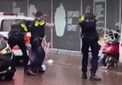 Video: Politie met getrokken vuurwapens bij arrestatie meisjes 15 en 17 in Dordrecht #zwijndrecht ..