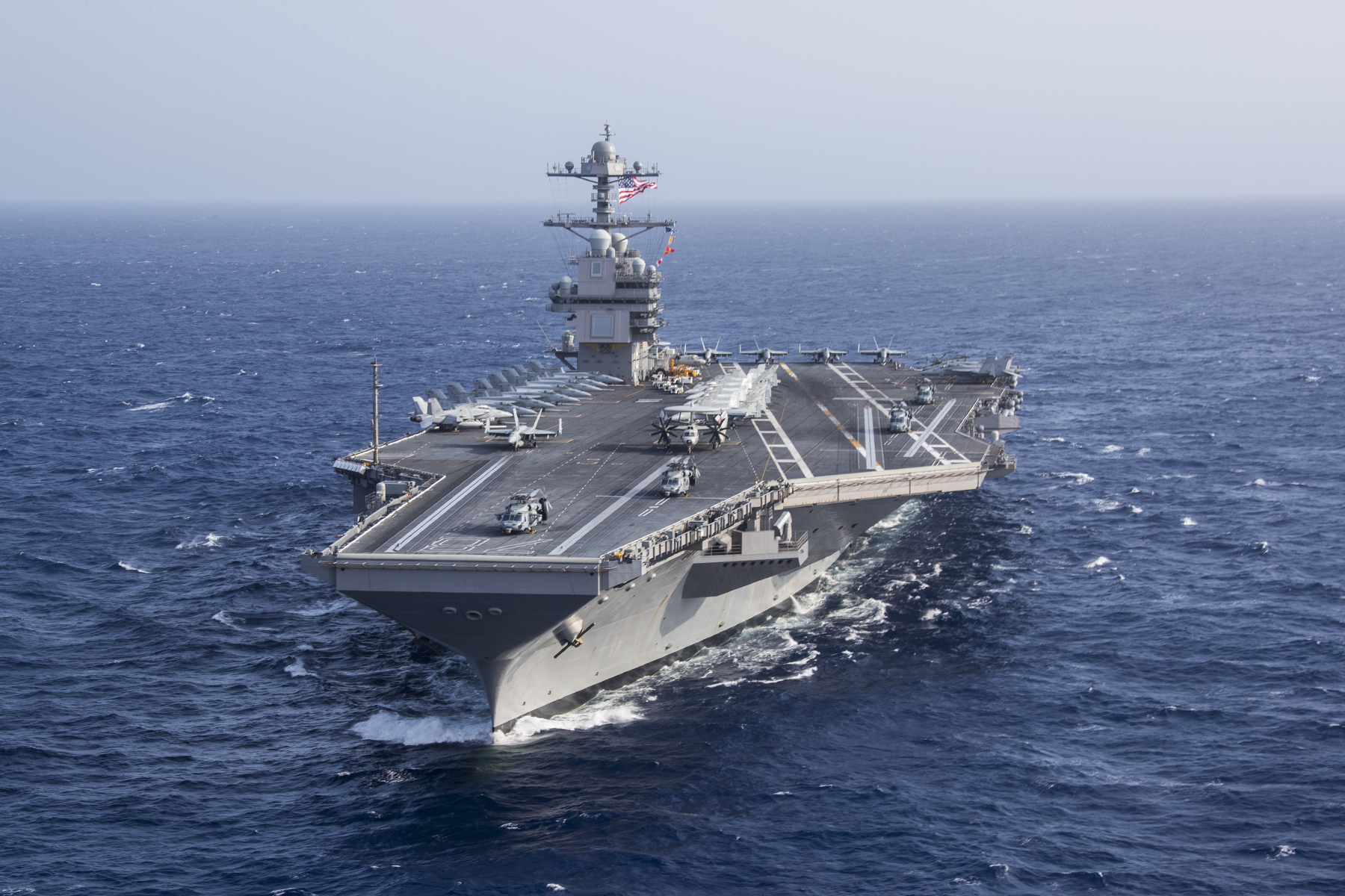 Mehdi H. on Twitter: "Nice picture of the Ford-class aircraft carrier USS Gerald R. Ford #CVN78 in the Atlantic Ocean on June 4, 2020. #USNavy photo by Mass Communication Specialist 2nd Class