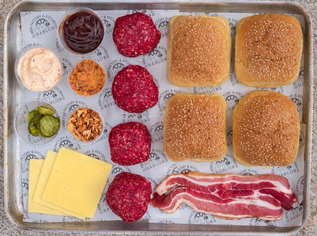 bfkdevon's tweet image. Introducing The BFK DIY Burger Boxes 🍔🍔 with our new El Lockdown Burger. 

Order Now at beerfactorykitchen.com delivered free to your door locally (nationwide delivery coming soon) order now for delivery this Wednesday &amp;amp; Thursday #diyburgerbox