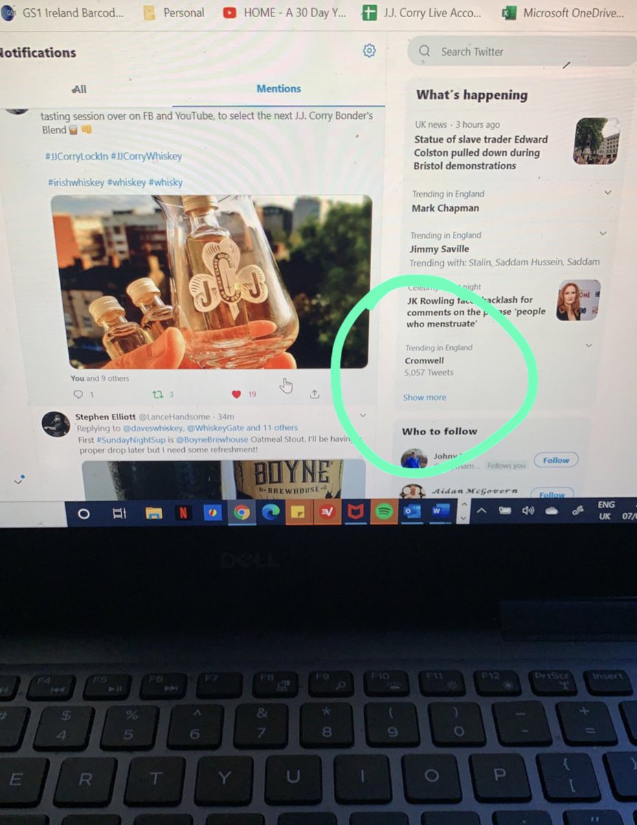 When you’re trying to focus on the #JJCorryLockIn feed but the #Cromwell trending is caAaAaAaalling