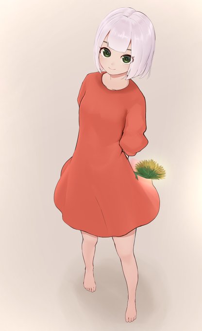 友人の誕生日用に描いた女の子 