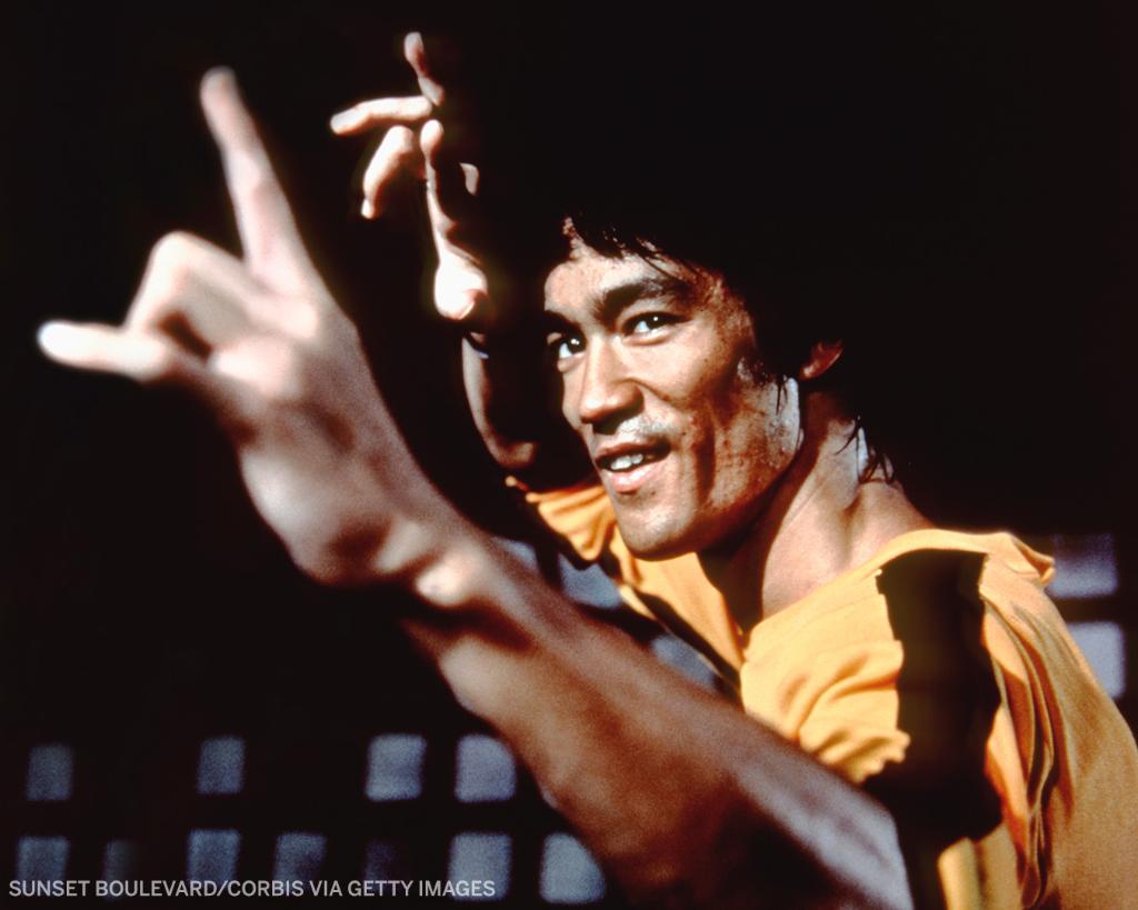 espn's tweet photo. Bruce Lee was iconic 🐉💦 

(via @30for30) https://t.co/1TCIYrNzYC