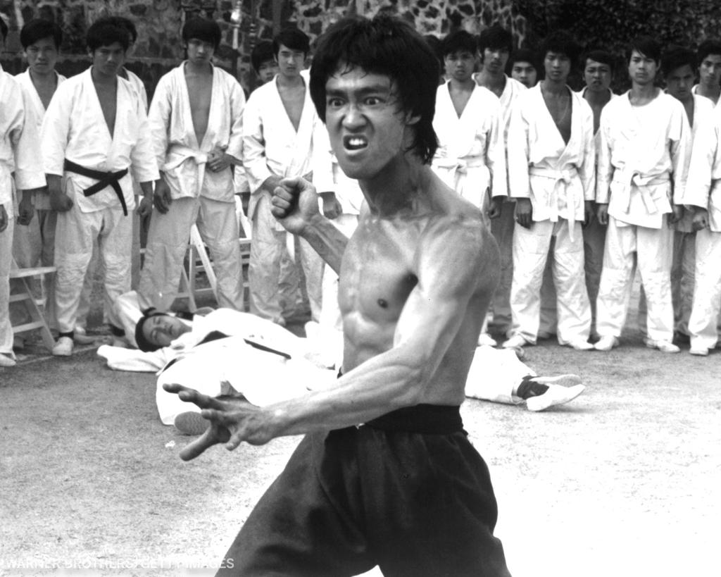 espn's tweet photo. Bruce Lee was iconic 🐉💦 

(via @30for30) https://t.co/1TCIYrNzYC