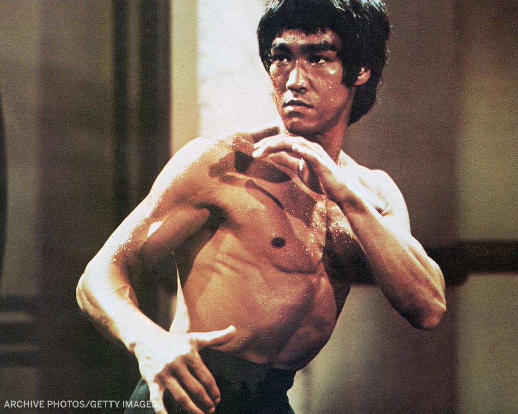 espn's tweet photo. Bruce Lee was iconic 🐉💦 

(via @30for30) https://t.co/1TCIYrNzYC