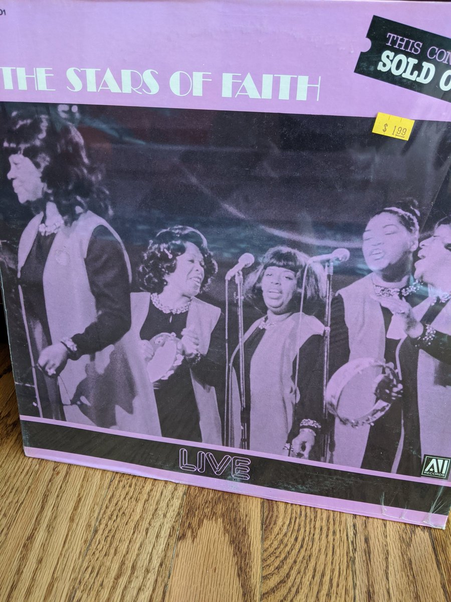 Happy Sunday. My gospel time today kicks off with this high-energy 1980 set from Philadelphia's Stars of Faith, recorded at the Montreux Jazz Festival. Just great.