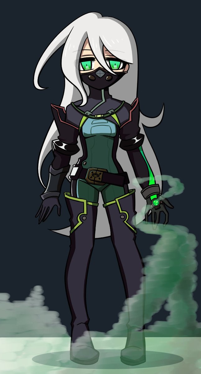 ট ইট র 音嗚しらす1 くさ どくタイプのまてらちゃんを描きました 衣装元ネタはvalorantのヴァイパー ট ইট র 音嗚しらす1 くさ どくタイプのまてらちゃんを描きました 衣装元ネタはvalorantのヴァイパー