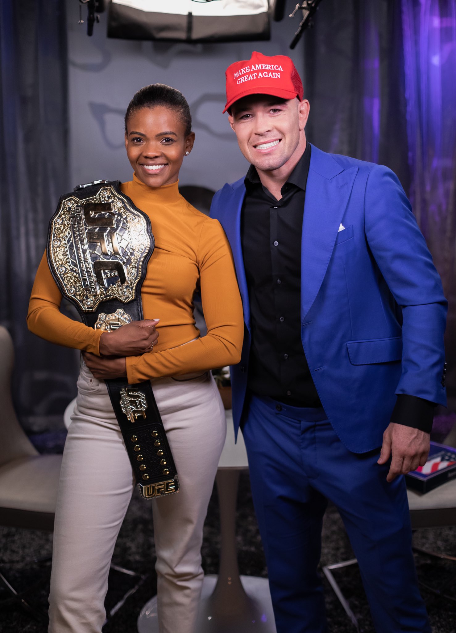 Colby Covington on Twitter: "@realcandaceowens is the Ultimate Fact  Champion!!! Facts don't care about your feelings. I will always stand for  the flag and I will always stand by fellow patriots! God