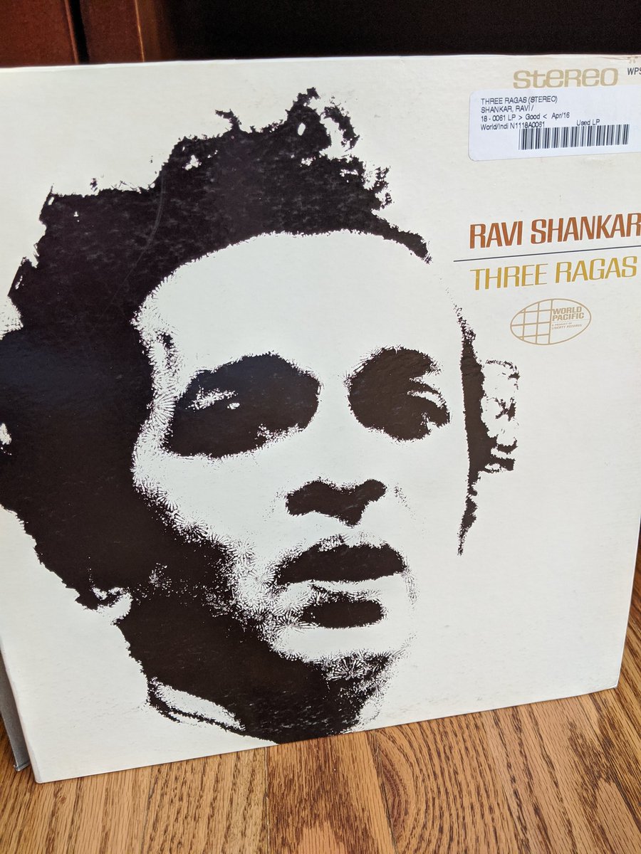 And continuing the journey with sitar, tabla, and tamboura. The first raga on this record "expresses the yearning of a longing soul," as Ravi wrote in the liner notes.