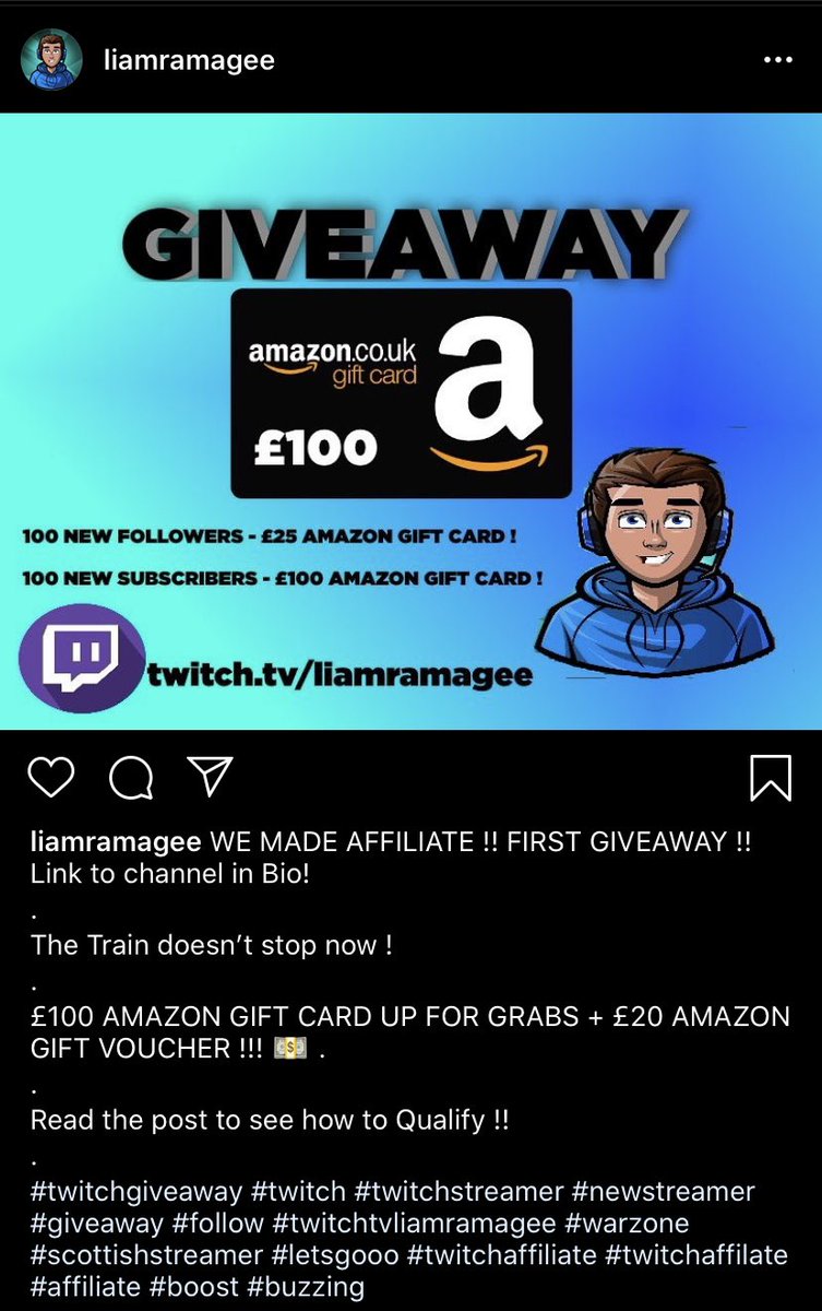 Been working alot on this during Lockdown and have made good progress in 3 weeks ! Doing my first Giveaway to keep the momentum going ! Fancy a chance of winning a cheeky Amazon Voucher check out the deets below! Also check out my new insta page !! LiamRamagee #Giveaway #twitch
