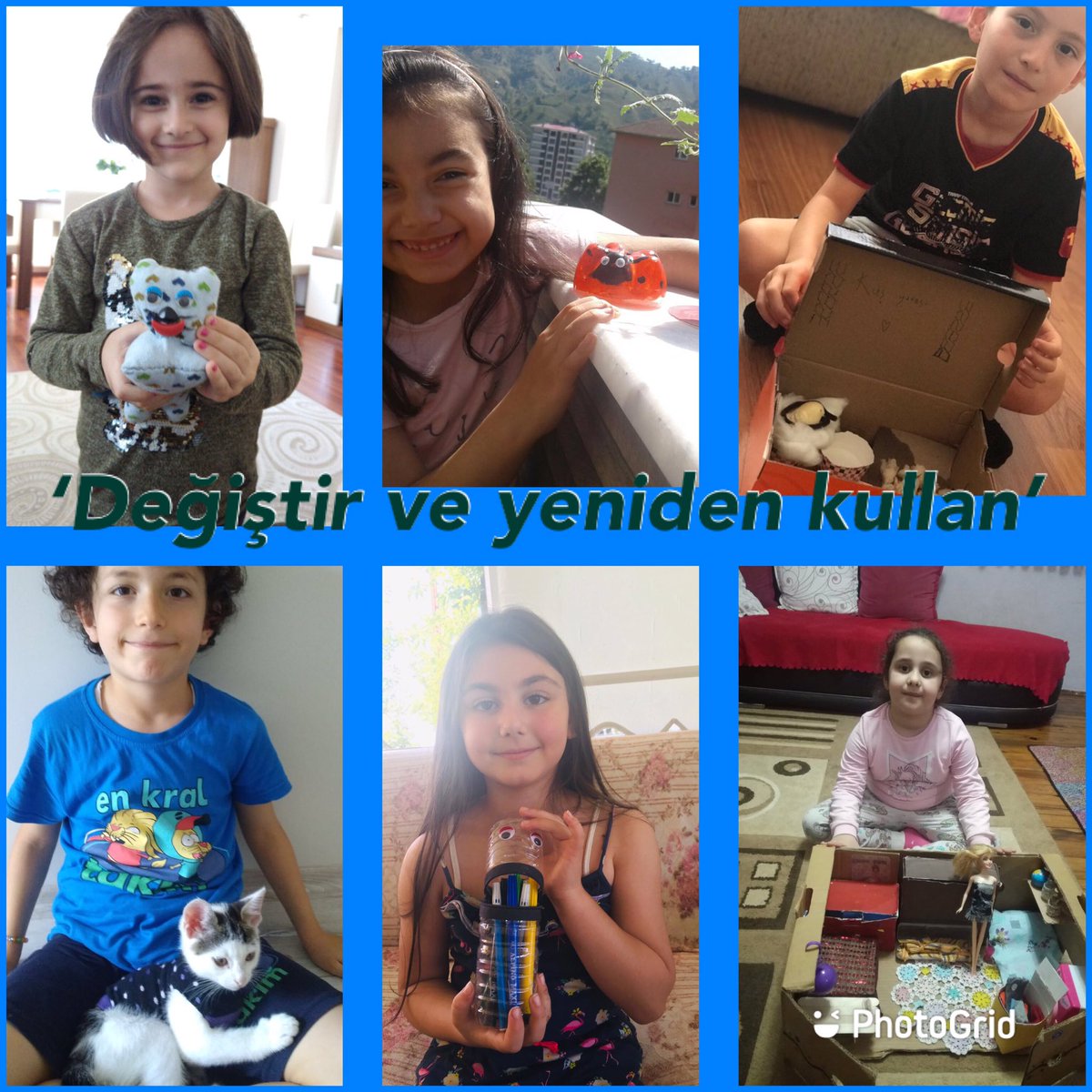 Her atık çöp değildir.Ayrıştırıyoruz , dönüştürüyoruz,önemsiyoruz..  1/A öğrencilerinin ‘Değiştir ve yeniden kullan’ kapsamında hazırladığı çalışmalardan örnekler..#fındıklıilkokulu <a href="/ergene_bulent/">Bülent ERGENE</a>  <a href="/AyferORALAYDIN/">Ayfer ORAL AYDIN</a>  <a href="/HalimGencler/">Halim Gençler, Sadece Türkiye Cumhuriyeti 🇹🇷</a>