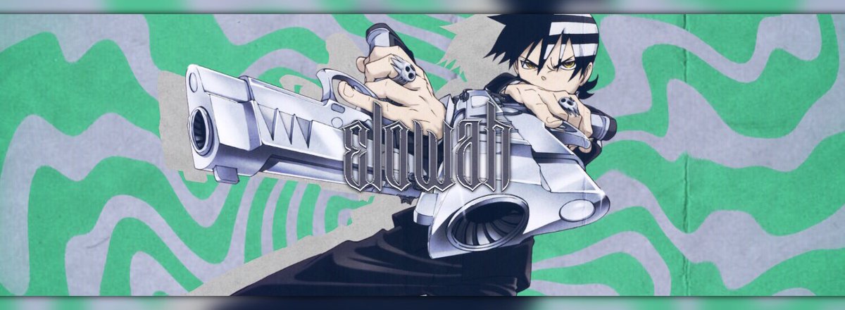 elowahdesigns's tweet image. Header I made for myself

#souleater #iosdesigner