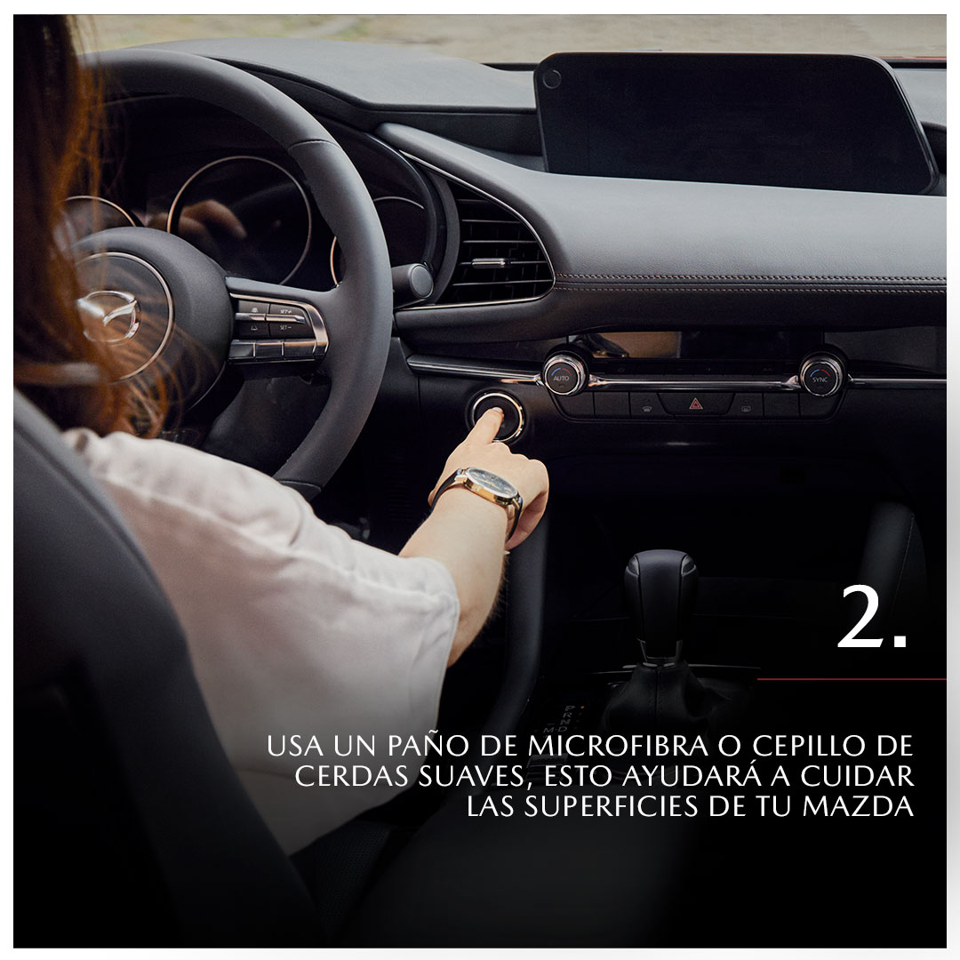 mazdacolombia's tweet photo. #MazdaTips. Recuerda no usar alcohol, blanqueador con cloro o solventes orgánicos para la limpieza interior de tu Mazda. Conoce este y más consejos para mantener tu Mazda en las mejores condiciones, consultando nuestro manual de propietarios online https://t.co/xoW5aI18qO https://t.co/GJzxRGqrj7