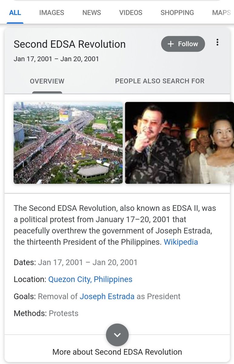 isaBAElllaa's tweet photo. @joviewho Overthrew our Philippine president back in 2001, I was 5 years old. Cops didn't shoot at us, which is why I totally support children attending peaceful protests. Clearly, the protestors aren't the ones turning violent for no reason. https://t.co/arL2949OV3