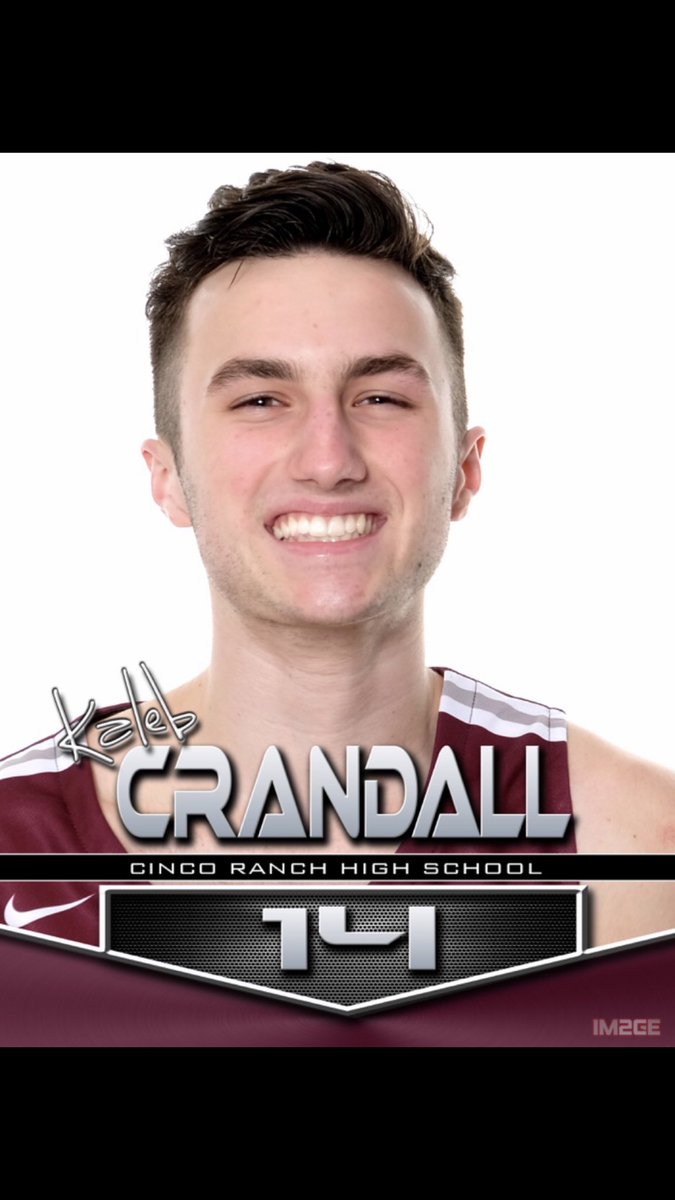 We would like to give a big congratulations to Kaleb Crandall on committing to play basketball at East Texas Baptist University! We’re proud of you and all of your hard work! We’re excited for what your future holds! 

<a href="/ChrisDudley40/">Coach Dudley</a> <a href="/GlobalVine/">Global Vine</a> <a href="/KatyISDAthletic/">Katy ISD Athletics</a> @CougarnationJ