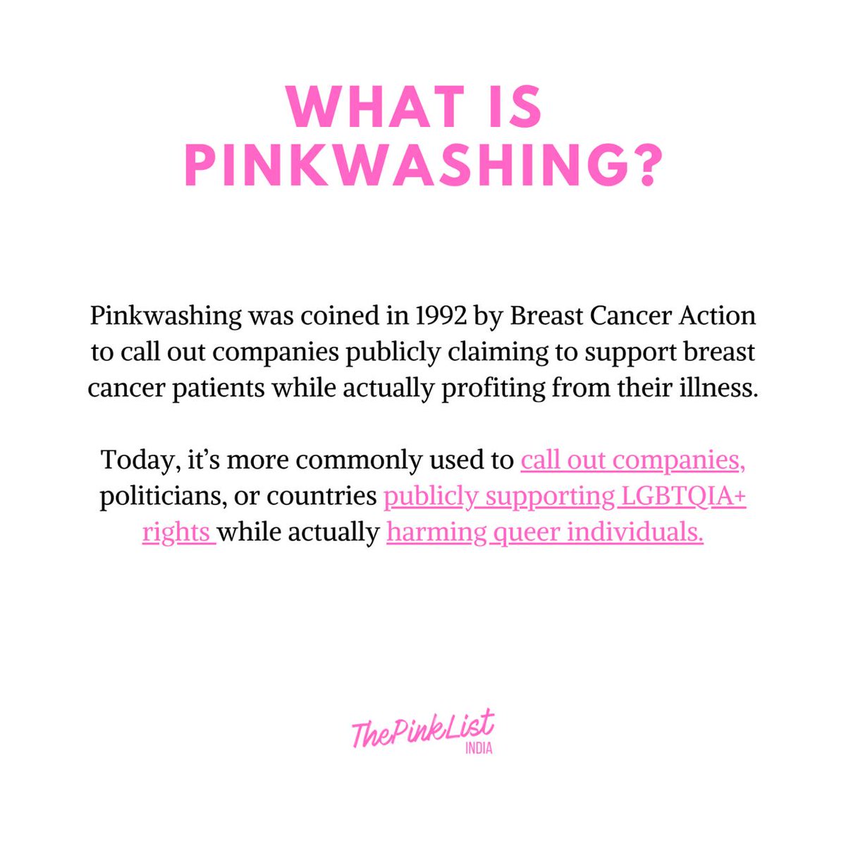 Pinkwashing (breast cancer) - Wikipedia