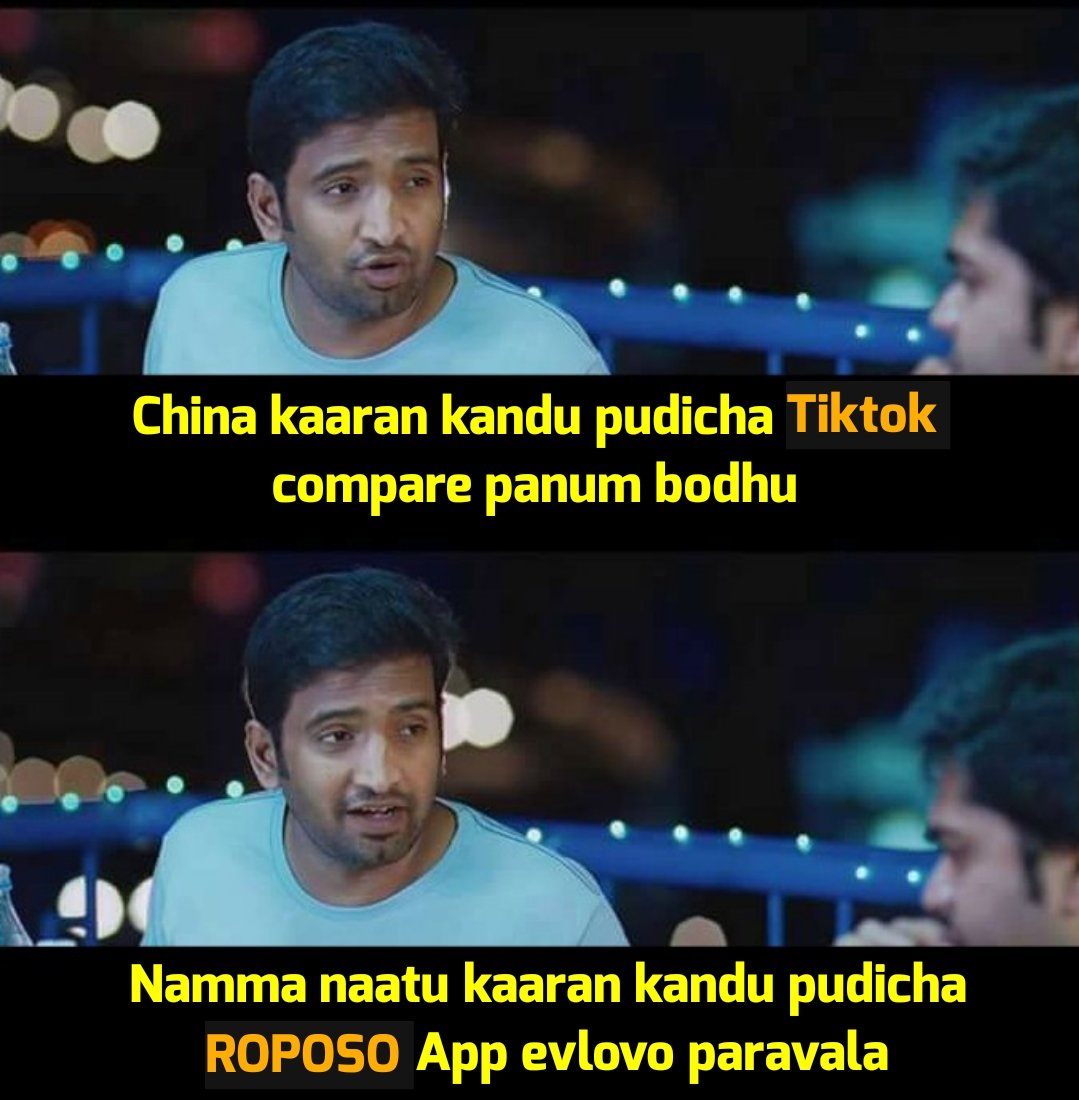 filmistreet's tweet photo. Tiktok ஒழிக இந்தியர்கள் கண்டுபுடித்த Roposa வை ஆதரிப்போம்
#RemoveTikTok
#InstallRoposo
#removetiktokinstallroposo https://t.co/GHL9jO96YN