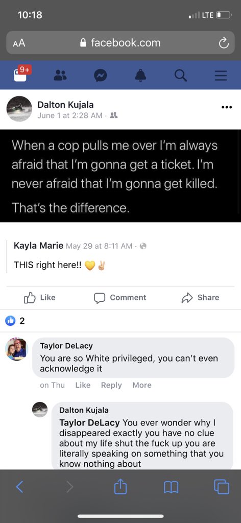 TDeLacy's tweet photo. Can someone show this man his privilege #checkyourprivilege #help #TwitterFactCheck #BlackTechTwitter https://t.co/cWyna1ZlQY