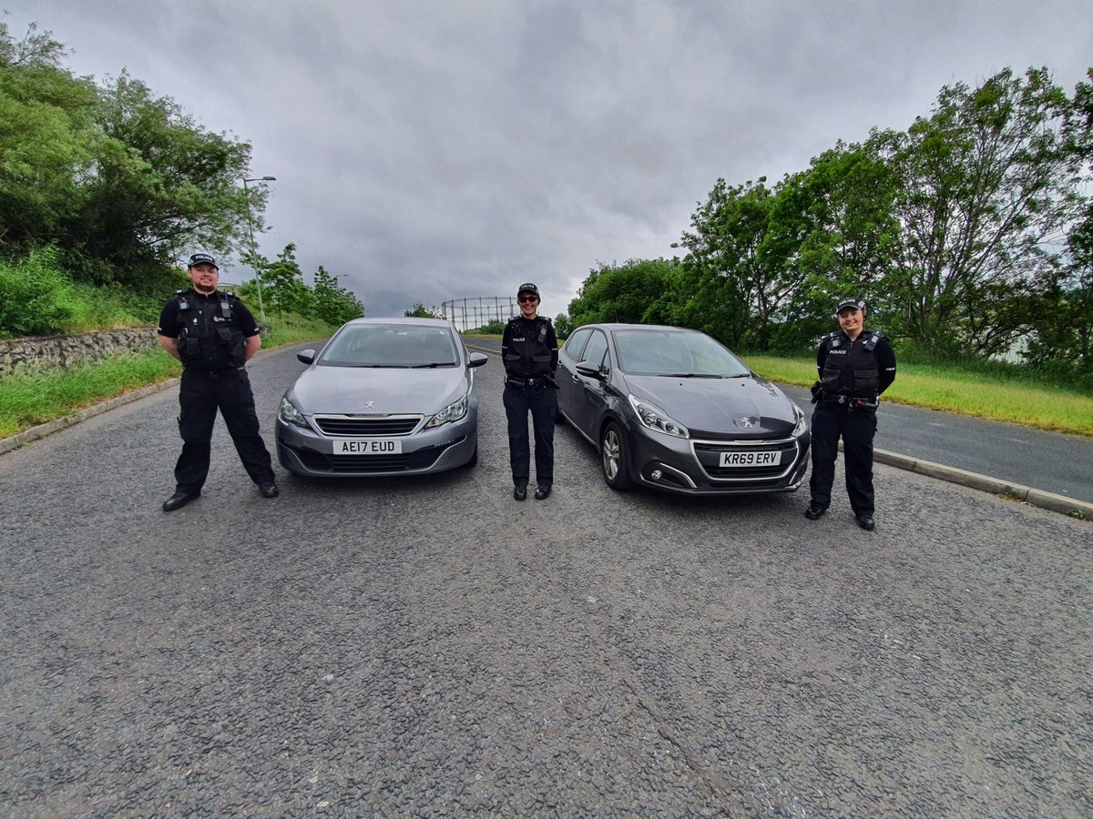 Officers from Burnley and Pendle are out and about this evening covering various areas. 

We're keeping an eye out for anti-social driving due to a number of reports in recent weeks. 

^SB