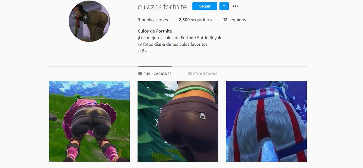 Culos de fortnite