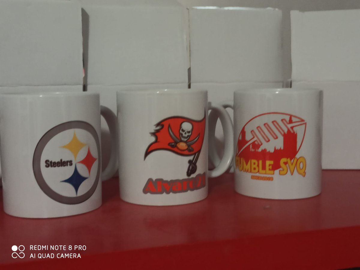 FumbleSVQ's tweet photo. Sudaderas, polos... Y AHORA LAS TAZAS PERSONALIZADAS DE LA PEÑA! No paramos🏈🏈👏🏻👏🏻 https://t.co/eKycJmA9YW