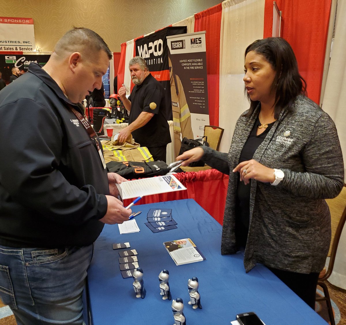 Columbia Southern University's Regional Account Manager Chynell Hollis was a first-time vendor at TAFE 2020. For more information on how to pursue a degree from Columbia SU go to ColumbiaSouthern.edu or contact Chynell at Chynell.Hollis@ColumbiaSouthern.edu and 800.977.8449!