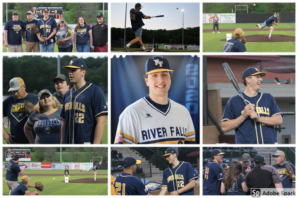 RFHS_Baseball's tweet photo. Senior Night 2020 - #22 Joe Stoffel
#BeTheLightWI https://t.co/Au53iIlihs