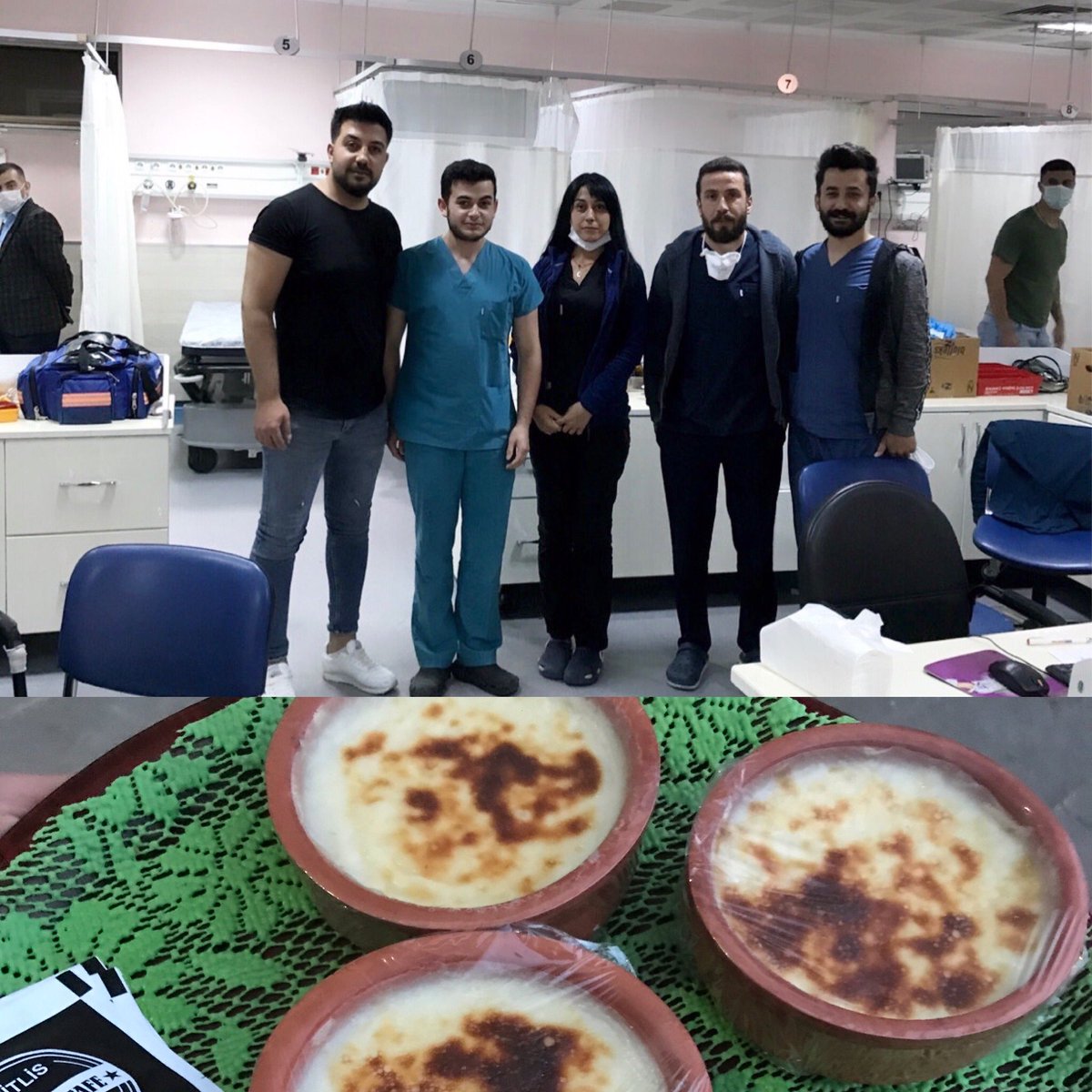 Covid19 salgınında hayatlarını riske edip bu savaşın en ön safında bulunan  Bitlis devlet hastanesi sağlık çalışanlarına küçük bir ikramımız... OTANTİK CAFE RESTORAN