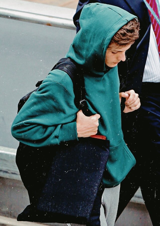 anna • louis day on X: louis tomlinson in the superior green adidas  hoodie, a much needed thread:  / X