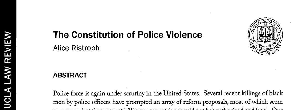 92/ "Instead of condemning all resistance, constitutional doctrine could and should protect certain forms of non-violent resistance both in police encounters and in later court proceedings. Embracing resistance could help ... mitigate racial disparities in criminal justice."