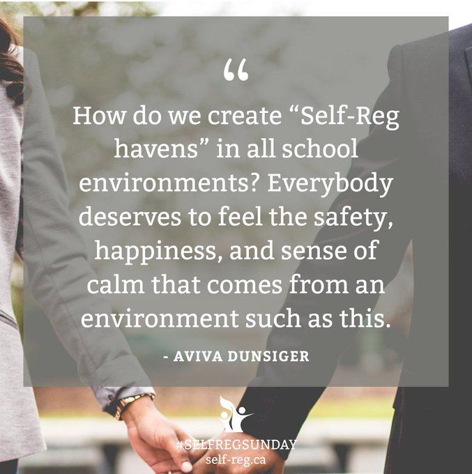 Self_Reg's tweet photo. We all deserve #SelfReg havens in our schools, homes, and communities. Building them starts with each and every single one of us. ☀️ #SelfRegSunday wisdom from 
@avivaloca 

#SelfRegulation #teaching #teacher #education #Edchat #Parenting
. https://t.co/DSpktanG0u