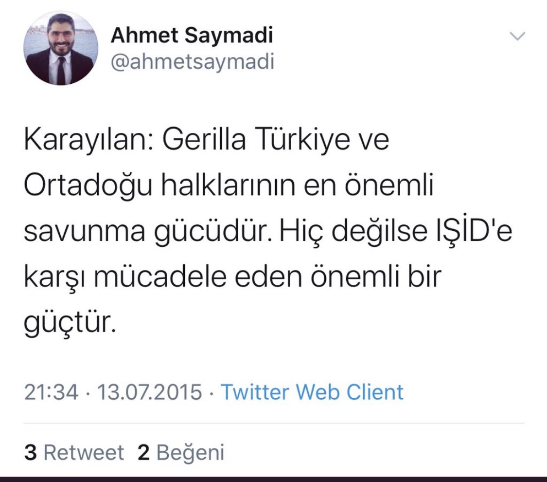Bu tweetleri atan kişi İzmir Büyükşehir Belediyesinin organizasyon işlerini yapacak!!

Terör propagandasından 1 yıl 6 ay hapis cezası almış. 

Atatürk maskesi takıyorsunuz ama haliniz hal, gidişatınız gidişat değil. (Skandalı ortaya çıkaran Akparti İzmir MV ⁦<a href="/MAtillaKaya/">Mahmut Atilla Kaya</a>⁩ )