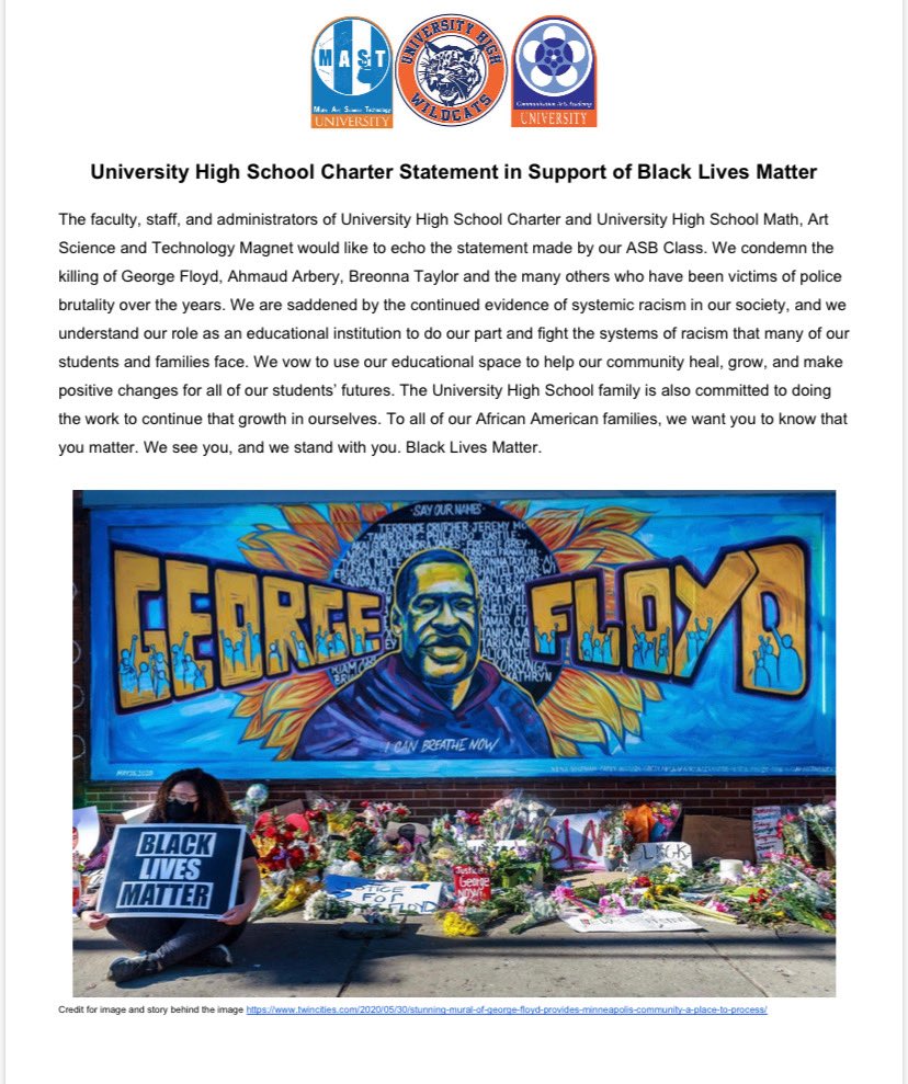 University High School Charter (@uniwildcats) on Twitter photo 