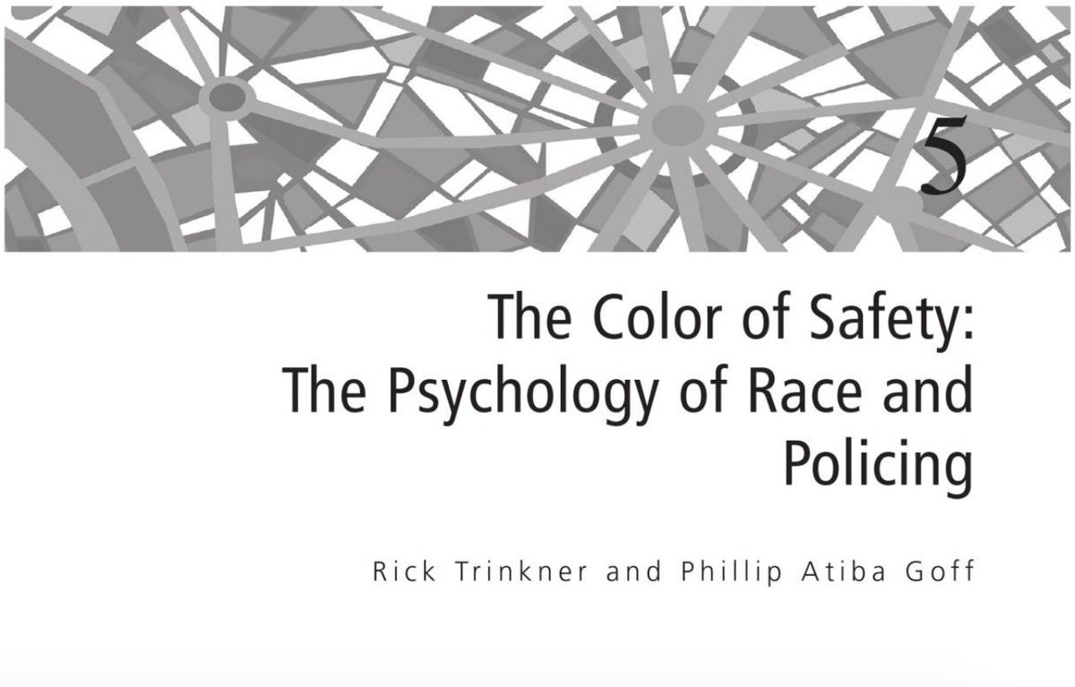 94/ "The research above highlights the potentially widespread effects of implicit racial biases in policing... [Police] may be more inclined to pay particular attention to non-White individuals when they are on patrol."