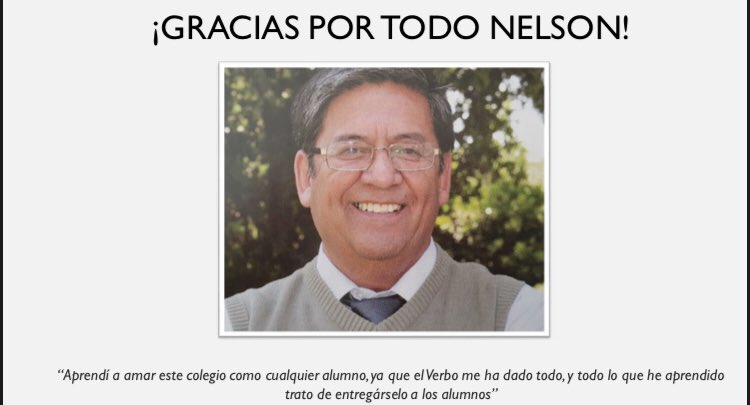 caacvd's tweet photo. El día sabado 6 de Junio, nos enteramos de la partida de nuestro querido Nelson Rojas González. Fueron 40 años de servicio y cariño a nuestra comunidad. Un abrazo al cielo y hasta siempre, querido Nelson! https://t.co/GOAvf6AY7Z