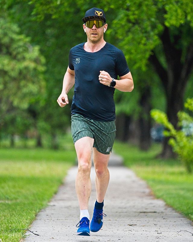 One of the last little runs before being off the meat sticks for a month or so. . Thanks to everyone who sent nice words of encouragement yesterday. Staying accountable to you all makes challenges a lot easier. . This whole “No racing, less training, and go in for surgeries thing