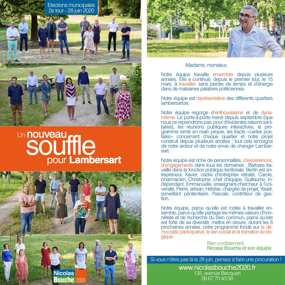 A Lambersart, la campagne redémarre ! #lambersart buff.ly/3cIjm5Y