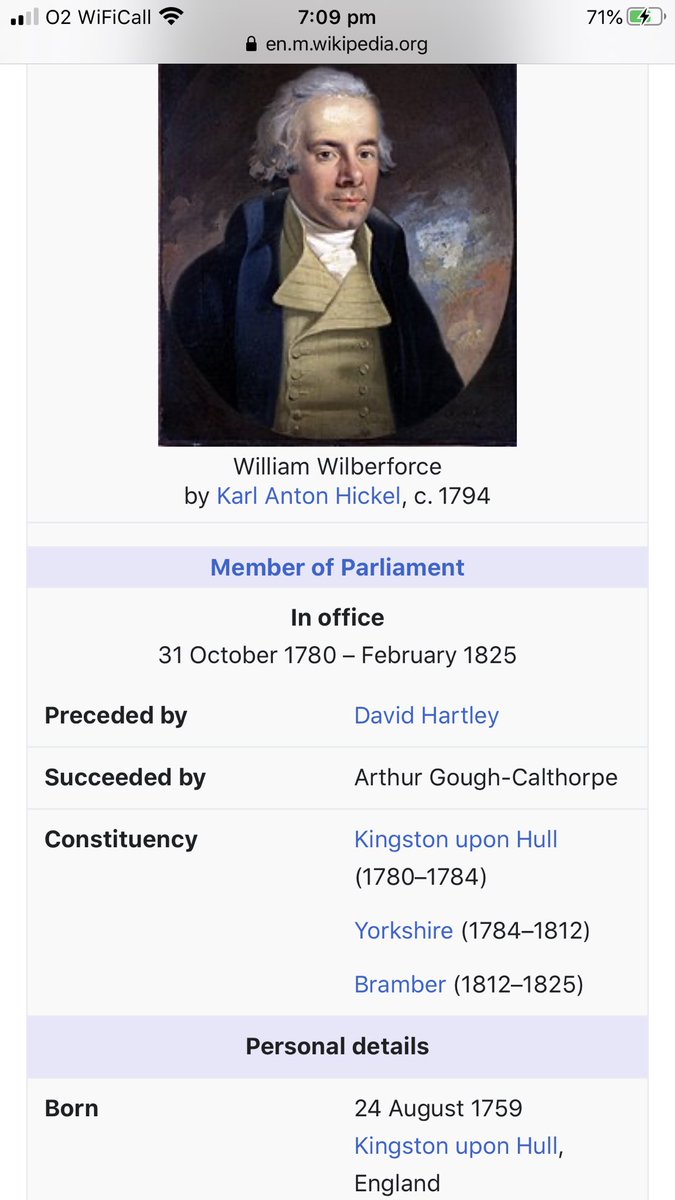 As the statue of Edward Colston slips into Bristol Harbour, Hull should be proud to be the home of slavery abolitionist #williamwilberforce #BlackLivesMatterUK