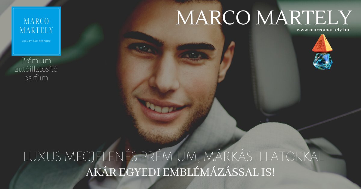 MarcoMartely's tweet photo. Prémium autóillatosító parfüm.
Érezd a luxus illat érzését autódban a Marco Martely 
Prémium autóillatosító parfüm több változatának egyikével. Egyedi emblémázással is. Legyél te is Marco Martely viszonteladó!
Illatok neked, mindig úton veled
https://t.co/JsI8kwYMkE https://t.co/N3Y8VK1Fny