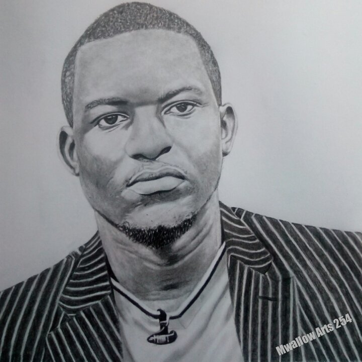 amosmwallo's tweet photo. Likes, retweets and shout out to my graphite pencil art portrait piece of @nickkwach . #artisreal #art #portrait #pencilart #kenyanartist #Africanart https://t.co/xlZxXbdaVu
