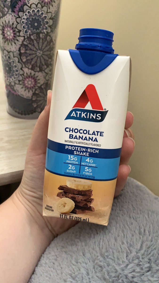 ketogeniccath's tweet photo. @AtkinsInsider Thank you so much for coming out with this flavor! #keto #lowcarb #ketofriendly https://t.co/gPsByE9XCW