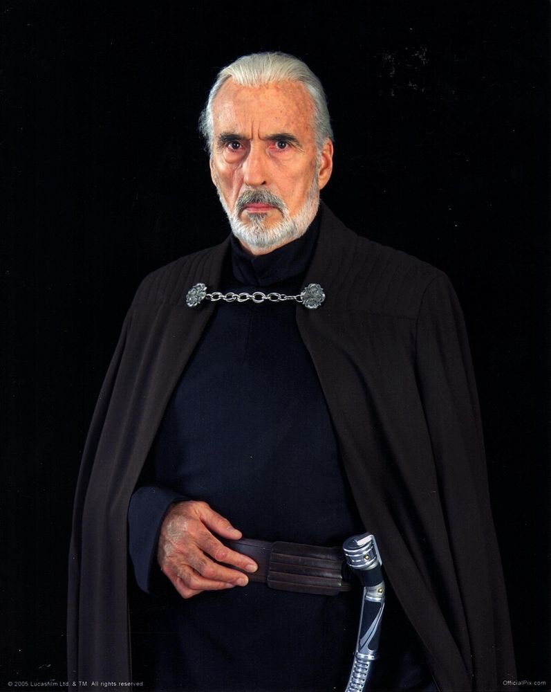 Happy bday to Dave filoni, but RIP to Christopher Lee 