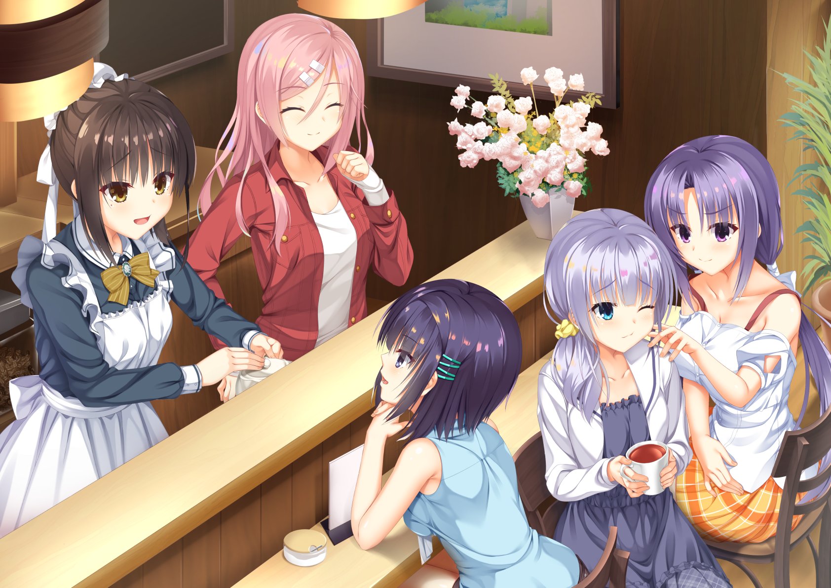 تويتر Log على تويتر ゆずソフトクロスオーバー ナツメ 喫茶ステラ 七緒 サノバ 悠 E E 愛莉 アイルノーツ 市杵宍姫命 天神psp T Co Fgdaginiub