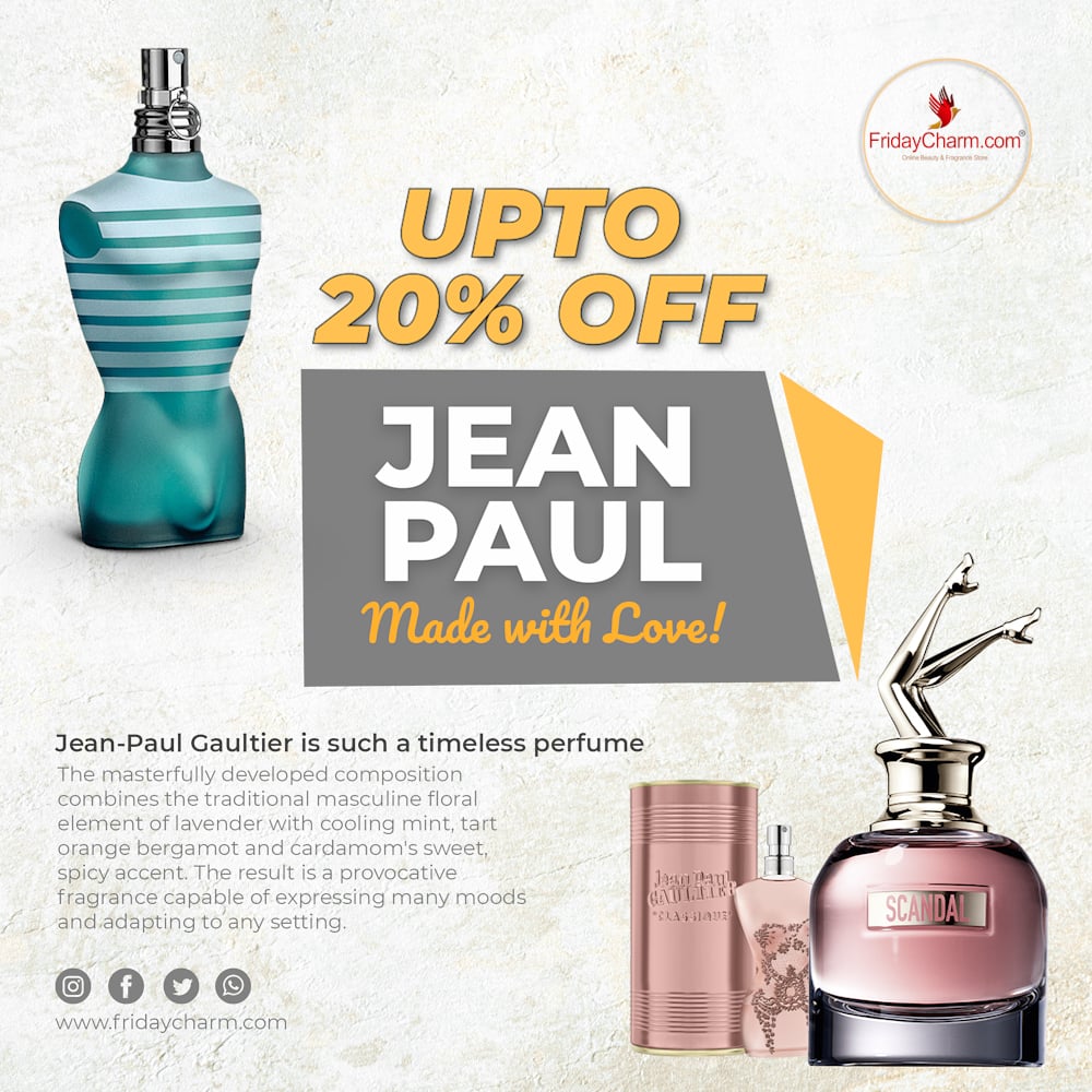 The Masterfully Developed Composition Jean Paul Gaultier is such a timeless Perfume!! #jeanpaulgaultier #jeanpaulgaultierperfume #scandaljeanpaulgaultier #lemalejeanpaulgaultier #fridaycharm