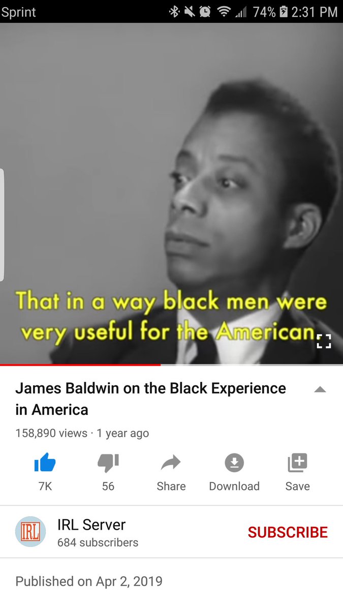 MINDmapMATH's tweet image. en.m.wikipedia.org/wiki/James_Bal…
Don&apos;t rush to conclusions #educateyourself #ThinkForYourself #iteach #ilearn 1960 Canadian interview James Baldwin here:
youtu.be/YPaBXcEVpOE