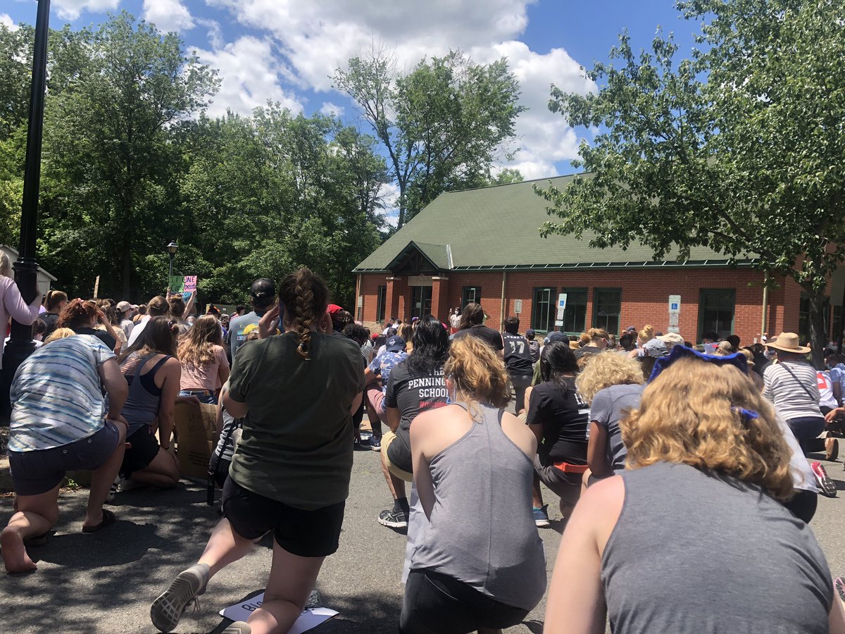 A peaceful gathering in Pennington, NJ. #hvstrong