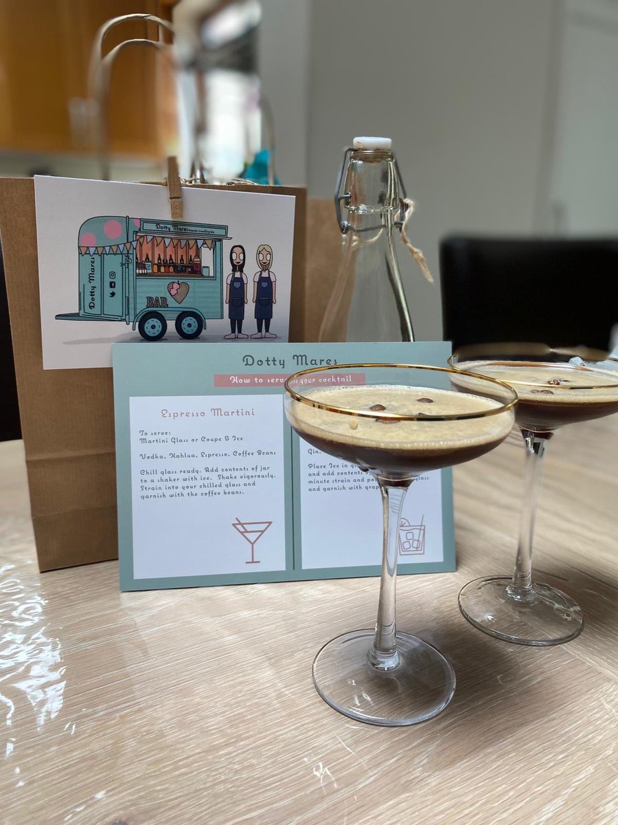 treadaway30's tweet photo. Cocktail giveaways to our Instagram followers was such fun! #Quarantinecocktail #mobilebar #SocialDistancing #lockdown https://t.co/K19jjnO7qS