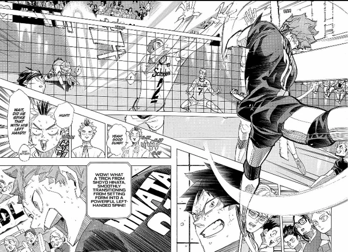Haikyuu!! Chapter 396

I love that Hinata's arc has been to turn into an increasingly complete player. He's constantly been informed that his quality is his speed and jumping. However, he wasn't substance to simply sharpen those abilities. 